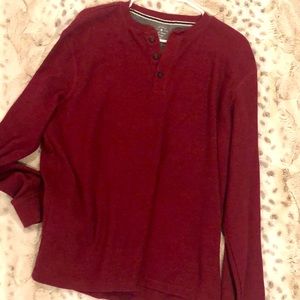 Men’s Maroon Henley